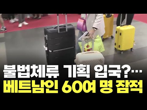 베트남 관광객 60여명 잠적…'기획 입국' 가능성 조사