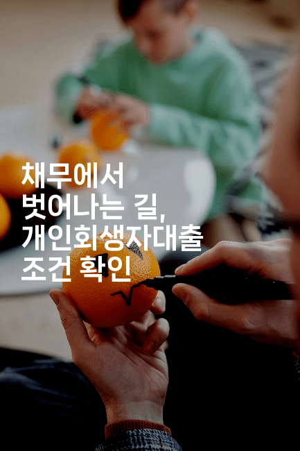 채무에서 벗어나는 길, 개인회생자대출 조건 확인-베트리